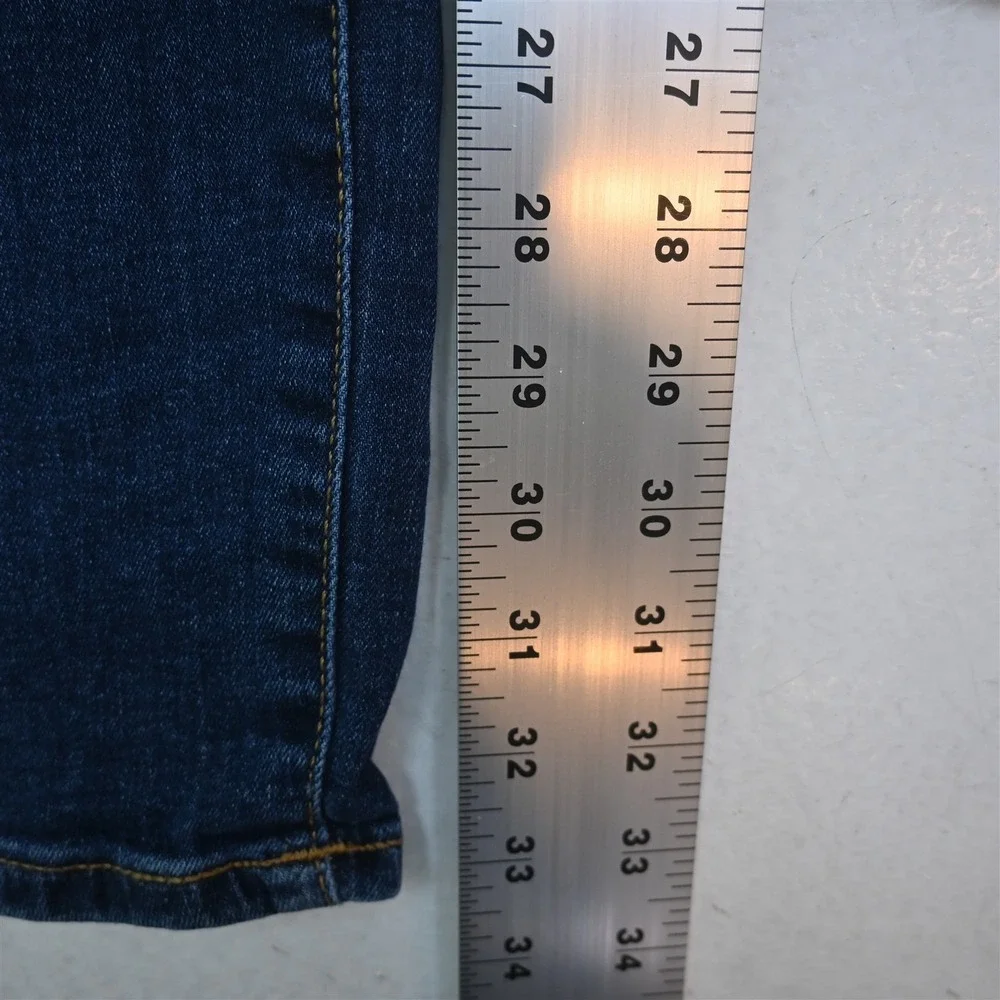 Lucky Brand‎ 38x34 Dark Stretch Denim 410 Athletic Straight Mens Jeans